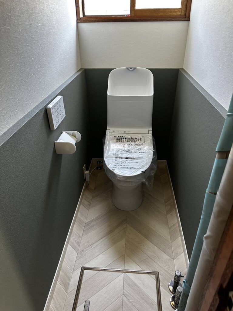 【施工事例紹介】お客様のご自宅にてトイレリフォームを行っております！！ part4